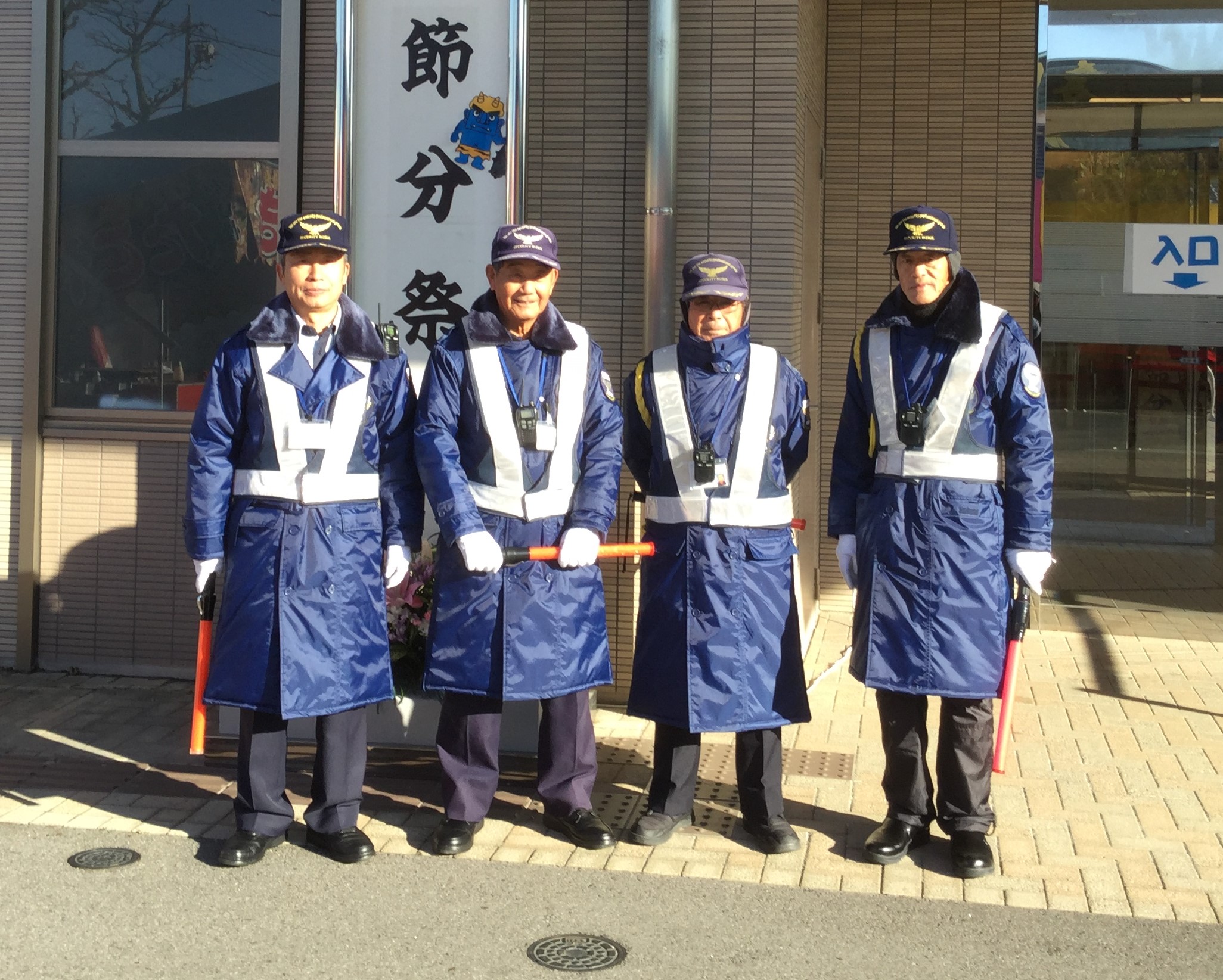 イベント駐車場警備はこんな感じです